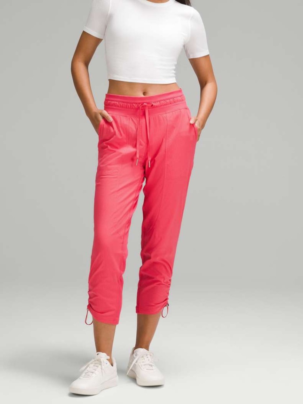 Lululemon Dance Studio Mid-Rise Cropped Pant Glaze Pink Sz 2